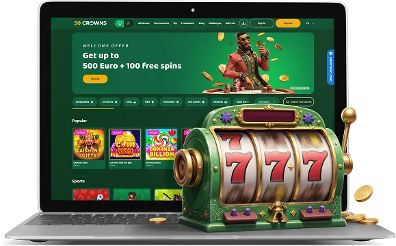 50 Crowns Casino UK Desktop