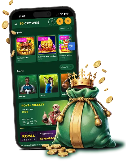 50 Crowns Casino UK Desktop
